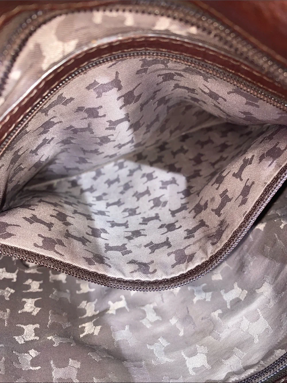 Radley London Brown Leather Crossbody Bag